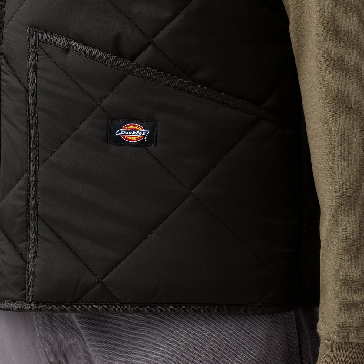 Diamond Quilted Vest - Dickies Discount