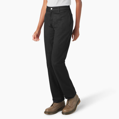 Women's Super Flex Straight Leg Work Pants - Dickies Popular