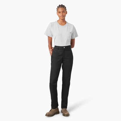 Women's Super Flex Straight Leg Work Pants - Dickies Popular