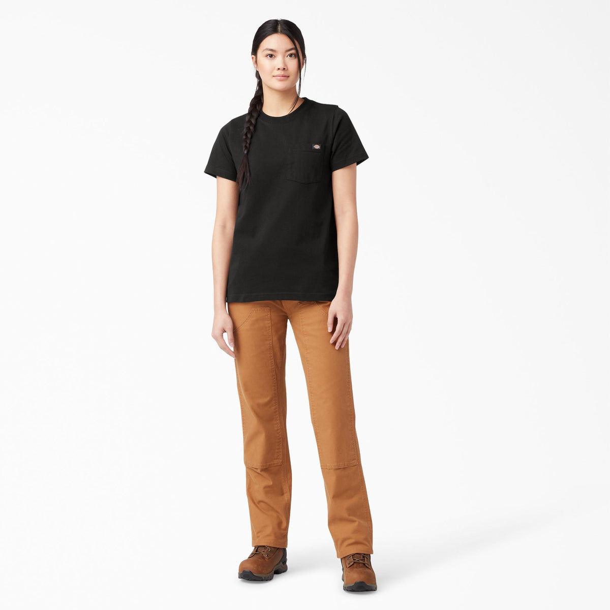 Women's Heavyweight Short Sleeve Pocket T-Shirt - Dickies New