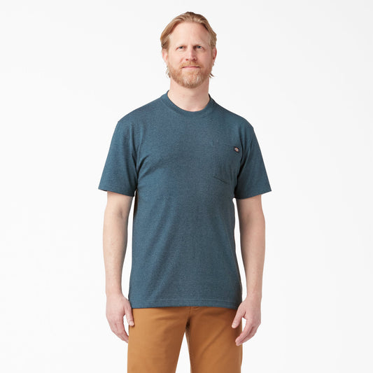 Heavyweight Heathered Short Sleeve Pocket T-Shirt - Dickies Signature
