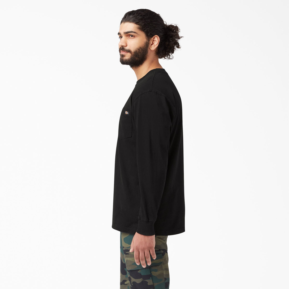 Heavyweight Long Sleeve Pocket T-Shirt - Dickies Signature