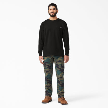 Heavyweight Long Sleeve Pocket T-Shirt - Dickies Signature