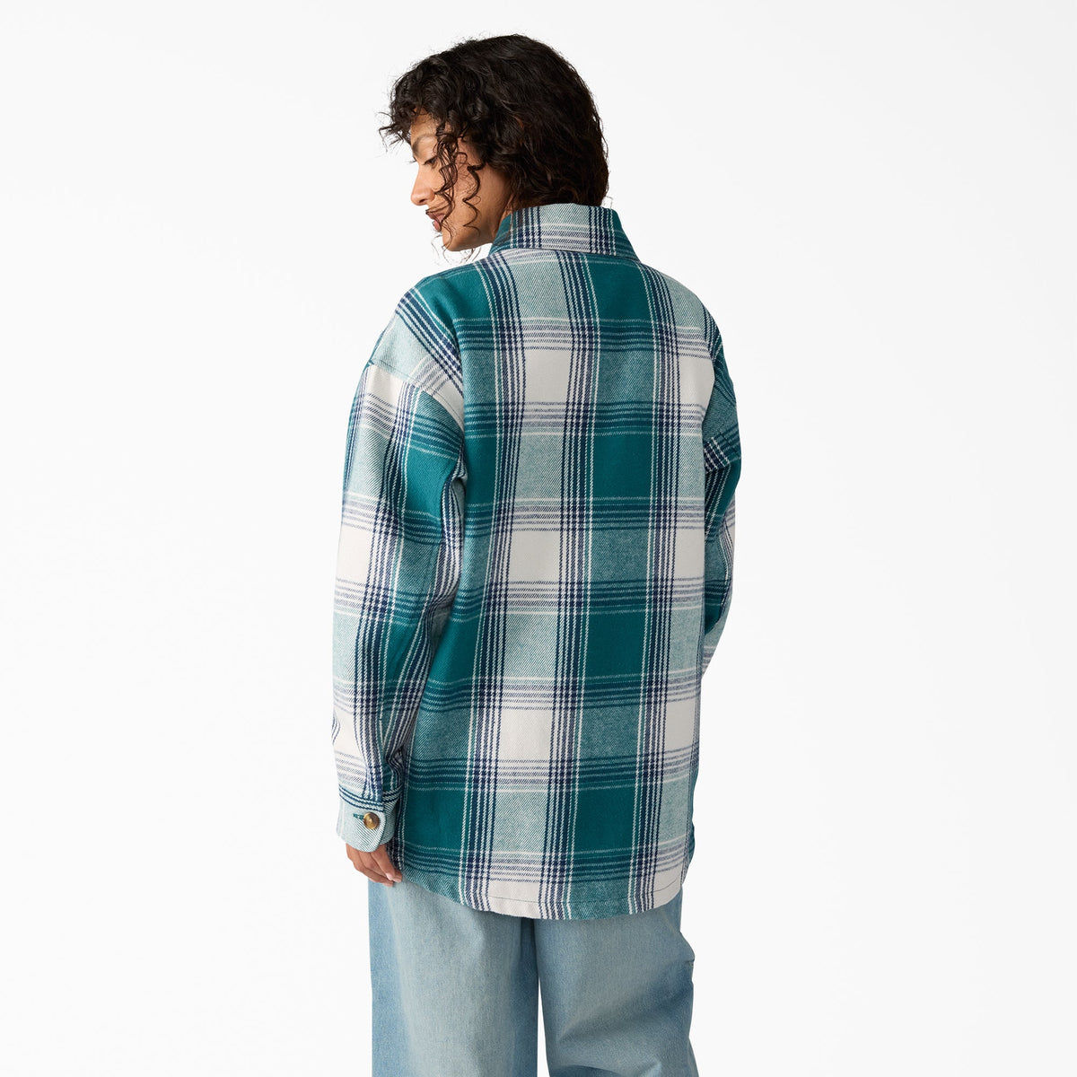 Women's Flannel Shacket - Dickies Hot Sale