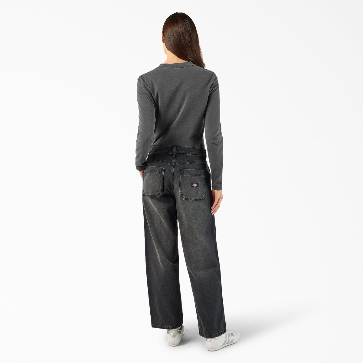 Women's Loose Fit Double Knee Jeans - Dickies Hot Sale