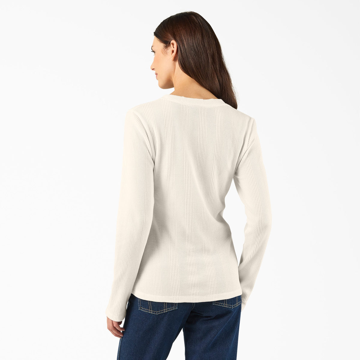 Women's Crewneck Henley Shirt - Dickies Exclusive