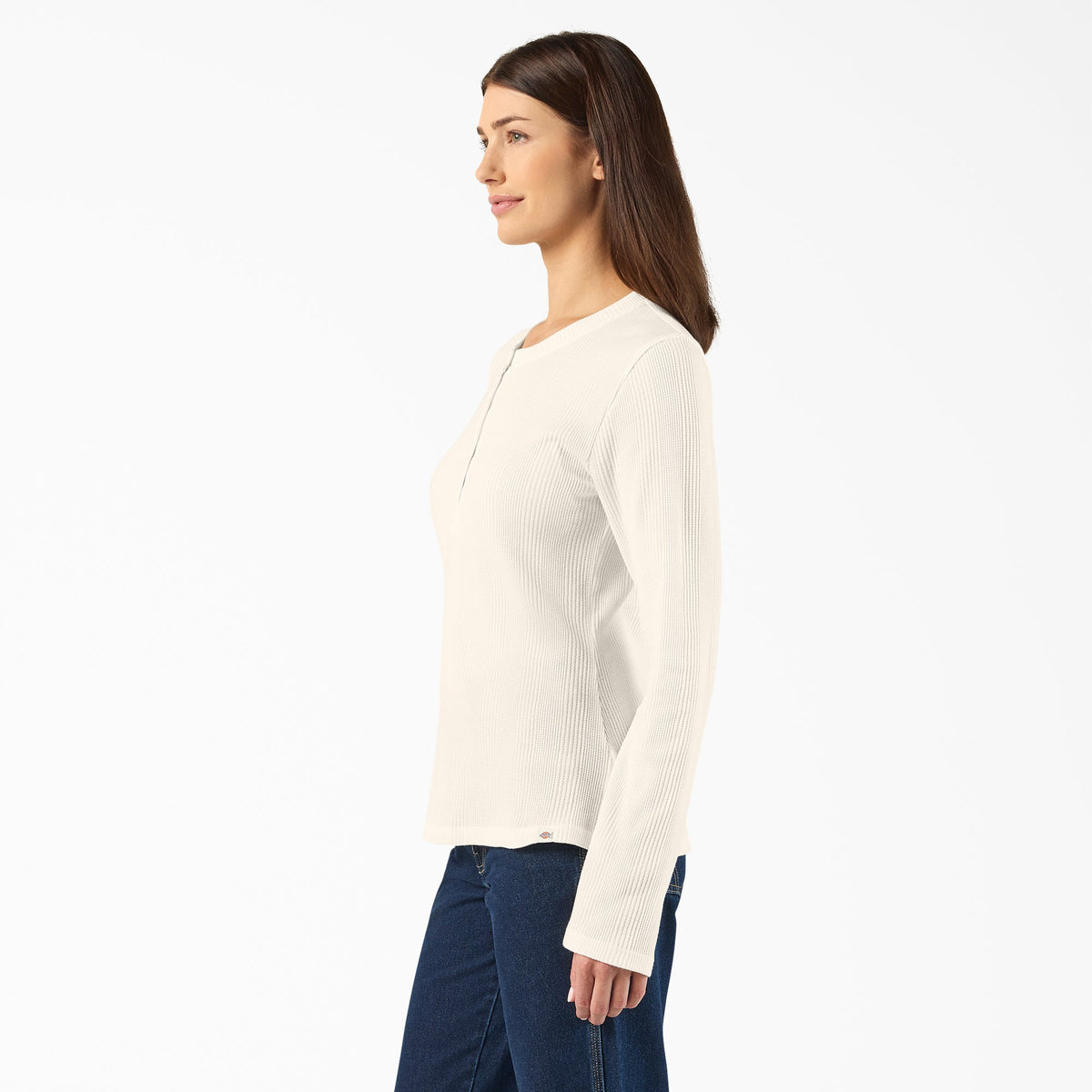 Women's Crewneck Henley Shirt - Dickies Exclusive