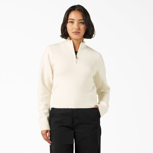 Women's Ruston Quarter Zip Sweater - Dickies Essential