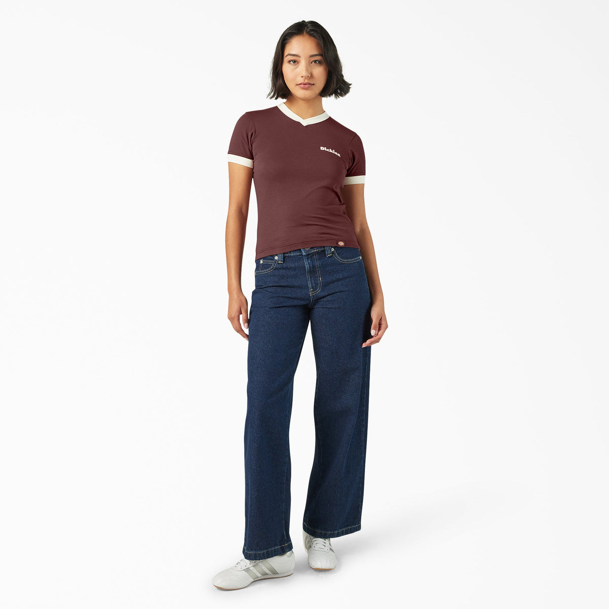 Women's Slayden Ringer Tee - Dickies Featured