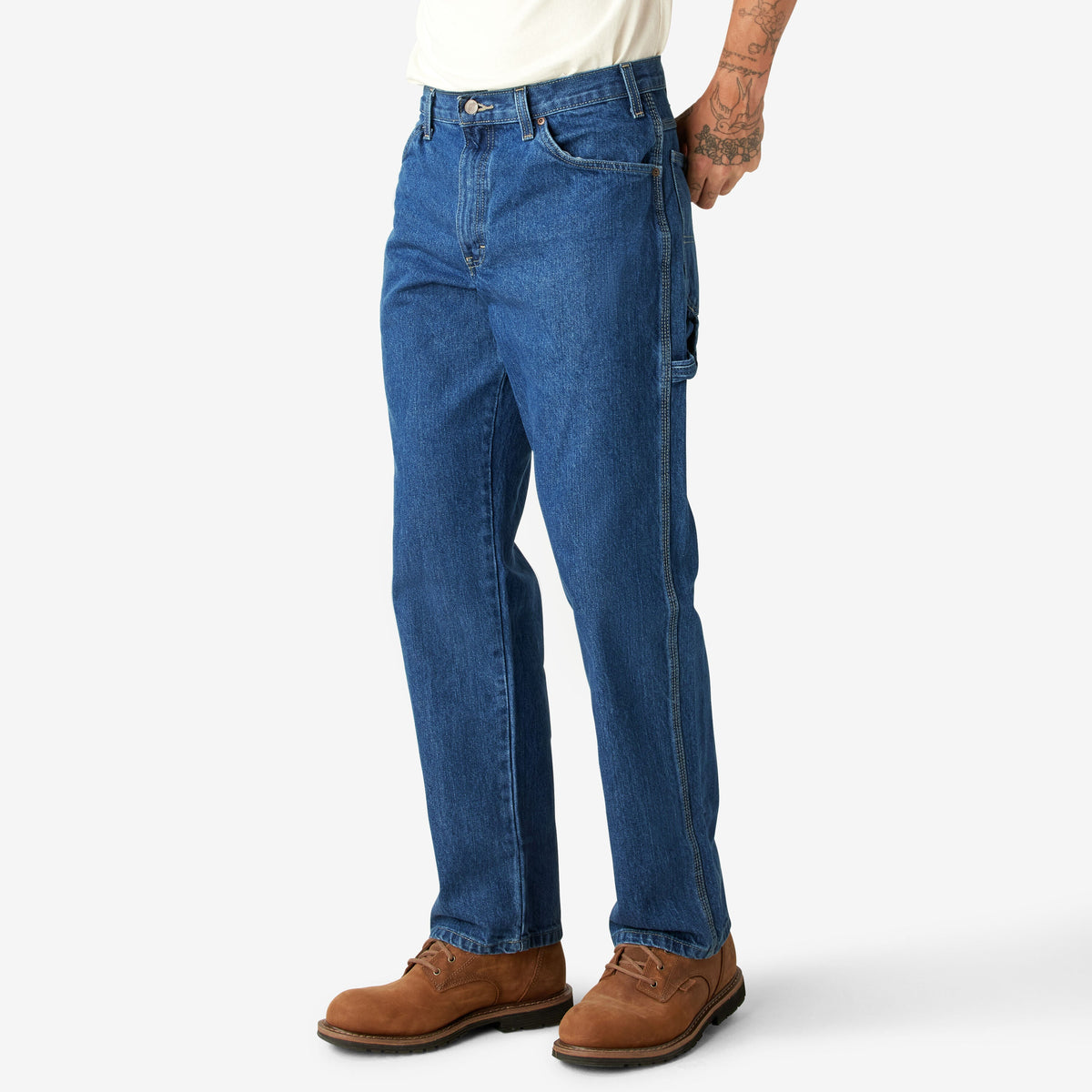 Relaxed Fit Heavyweight Carpenter Jeans - Dickies Best Price