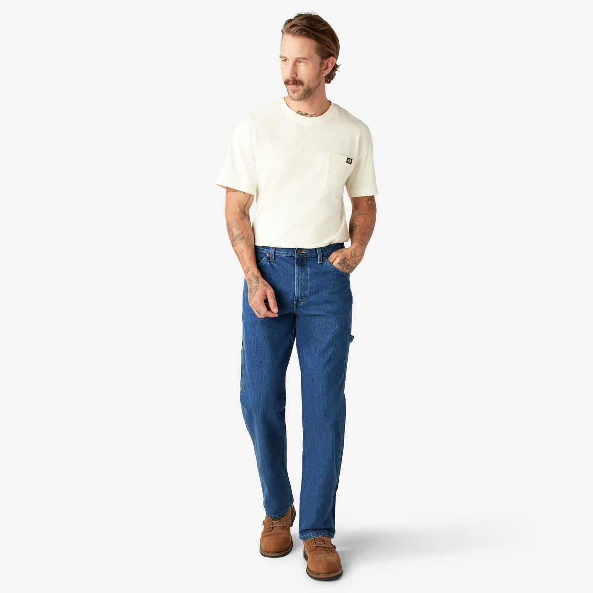 Relaxed Fit Heavyweight Carpenter Jeans - Dickies Best Price