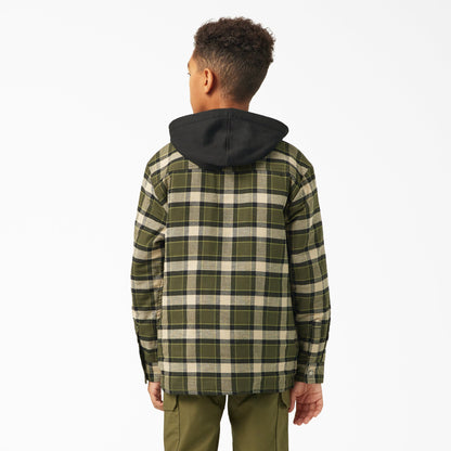 Boys' Flannel Shirt Jacket - Dickies Best Seller