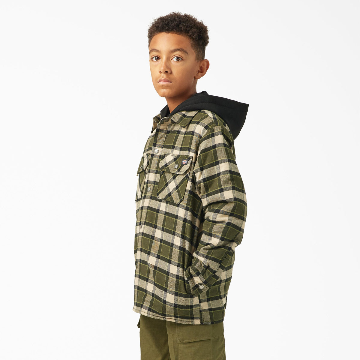 Boys' Flannel Shirt Jacket - Dickies Best Seller
