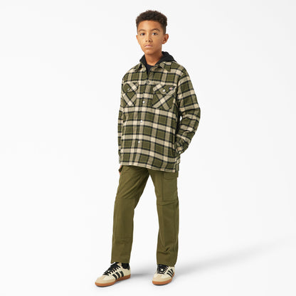 Boys' Flannel Shirt Jacket - Dickies Best Seller