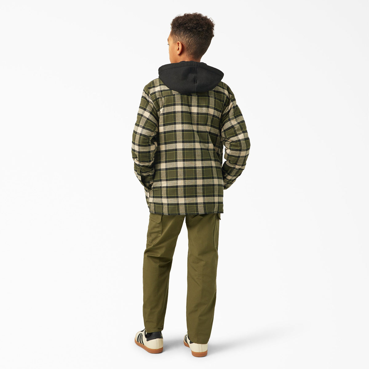 Boys' Flannel Shirt Jacket - Dickies Best Seller
