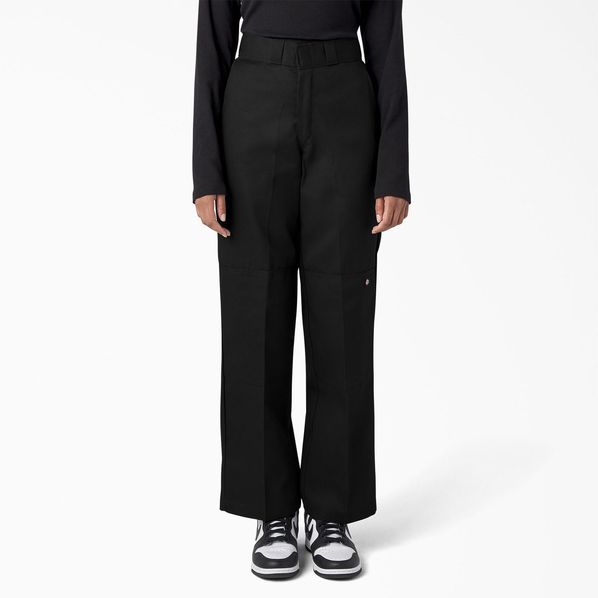 Women's Loose Fit Double Knee Work Pants - Dickies Featured