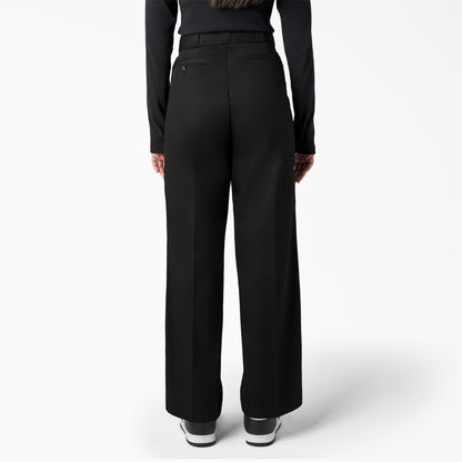 Women's Loose Fit Double Knee Work Pants - Dickies Featured