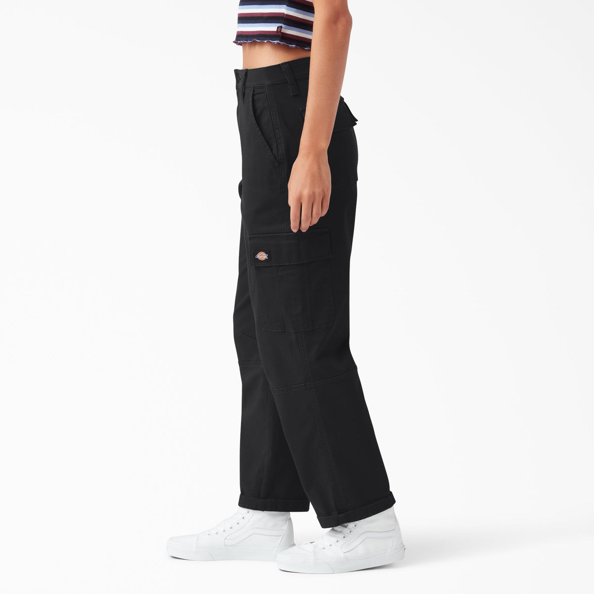 Women's Relaxed Fit Cropped Cargo Pants - Dickies Popular