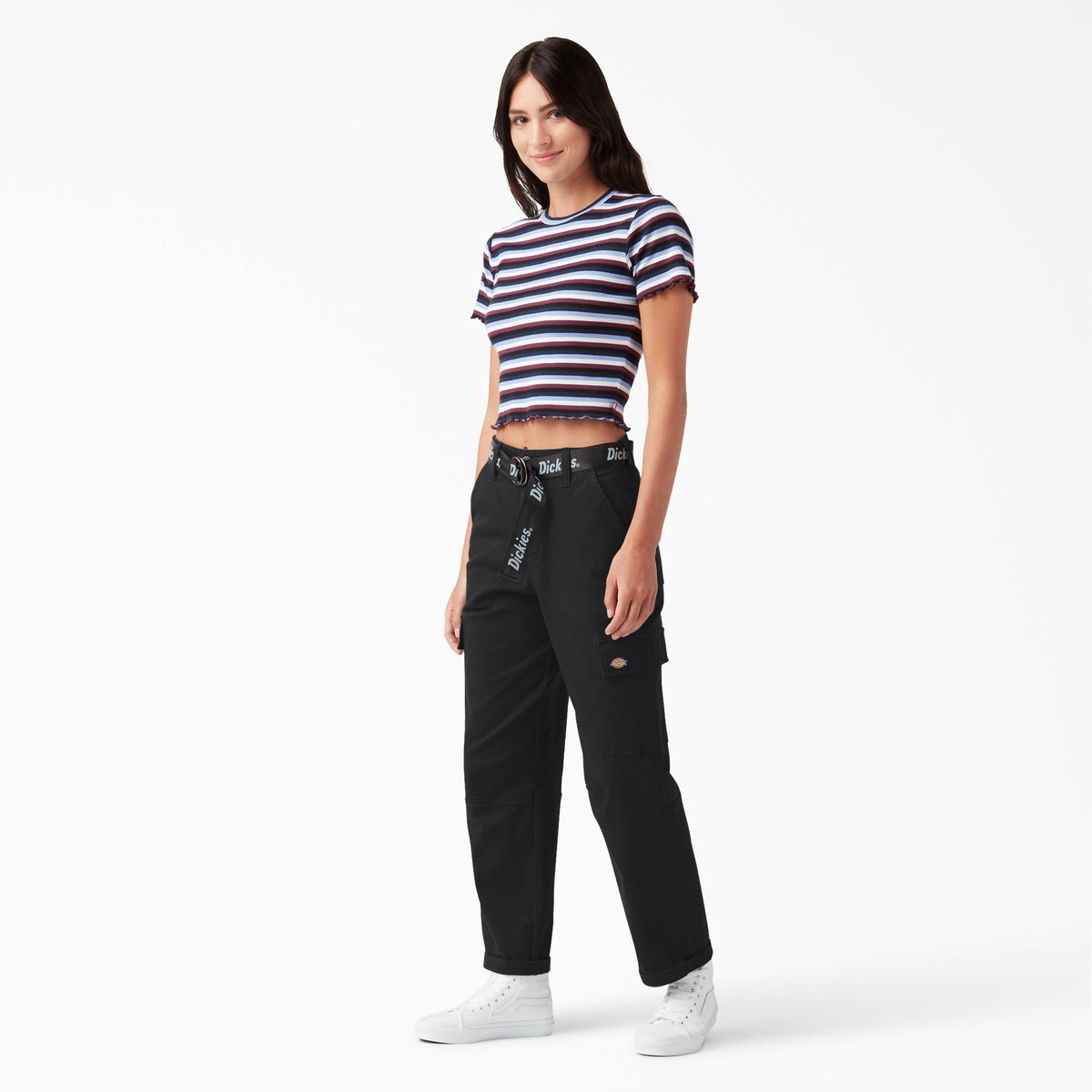 Women's Relaxed Fit Cropped Cargo Pants - Dickies Popular