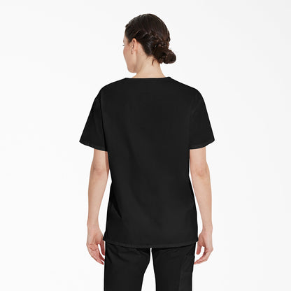 Unisex EDS Signature V-Neck Scrub Top - Dickies Premium
