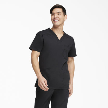 Men's EDS Signature V-Neck Scrub Top - Dickies Best Price