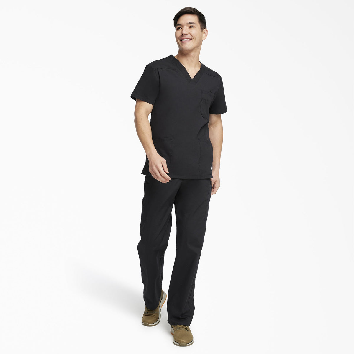 Men's EDS Signature V-Neck Scrub Top - Dickies Best Price