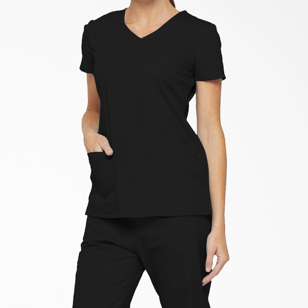 Women's EDS Signature V-Neck Scrub Top - Dickies Recommended