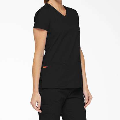 Women's EDS Signature V-Neck Scrub Top - Dickies Recommended
