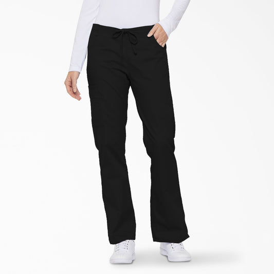 Women's EDS Signature Drawstring Cargo Scrub Pants - Dickies Value