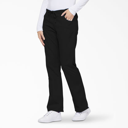 Women's EDS Signature Drawstring Cargo Scrub Pants - Dickies Value