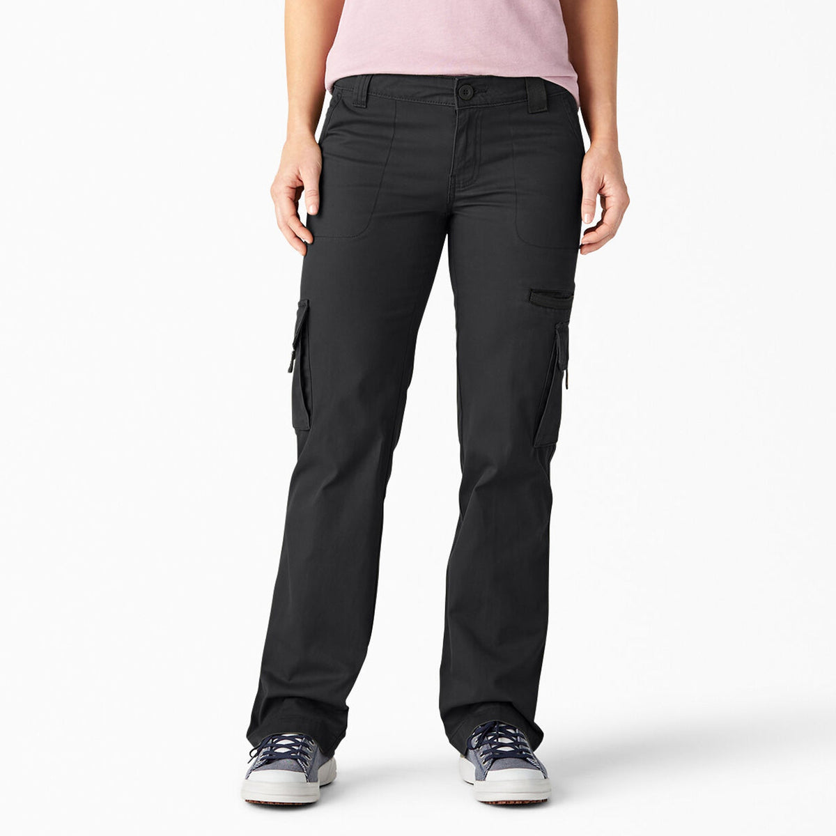 Women's Relaxed Fit Straight Leg Cargo Pants - Dickies Premium