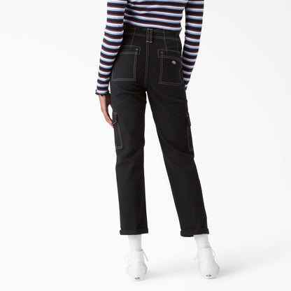 Women's Skinny Fit Cuffed Cargo Pants - Dickies Discount