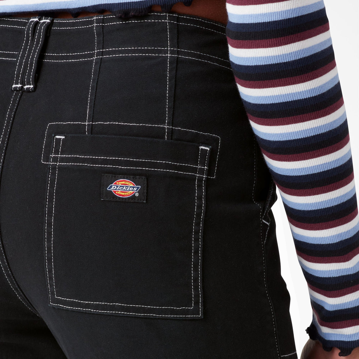 Women's Skinny Fit Cuffed Cargo Pants - Dickies Discount