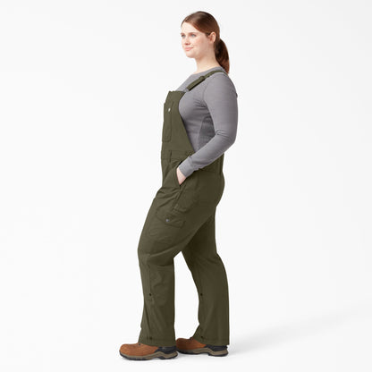 Women's Plus Cooling Ripstop Bib Overalls - Dickies Discount