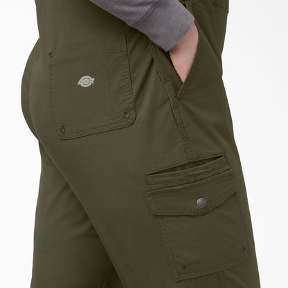 Women's Plus Cooling Ripstop Bib Overalls - Dickies Discount