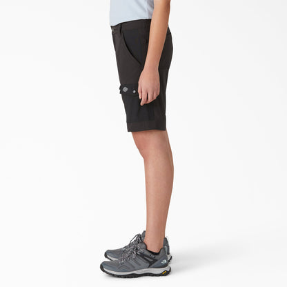 Women's Cooling Slim Fit Cargo Shorts, 10" - Dickies Premium