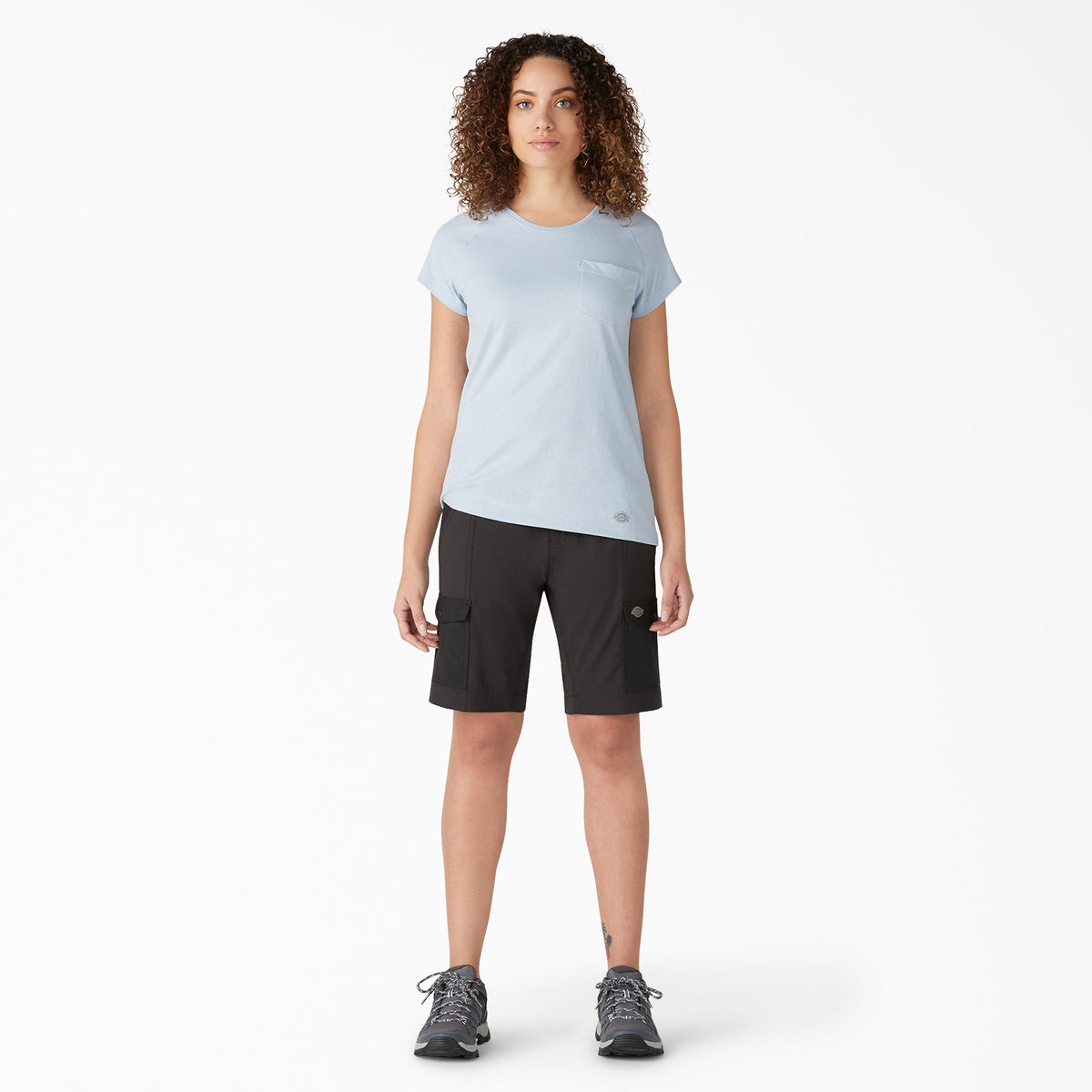 Women's Cooling Slim Fit Cargo Shorts, 10" - Dickies Premium