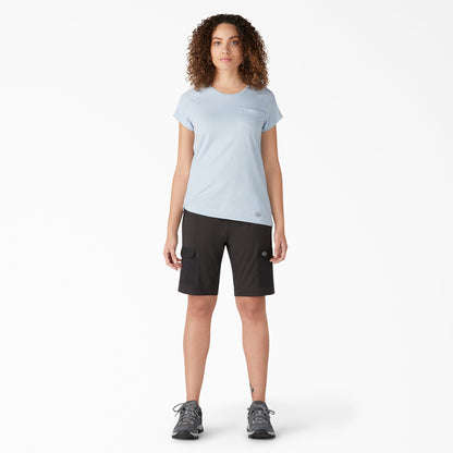 Women's Cooling Slim Fit Cargo Shorts, 10" - Dickies Premium