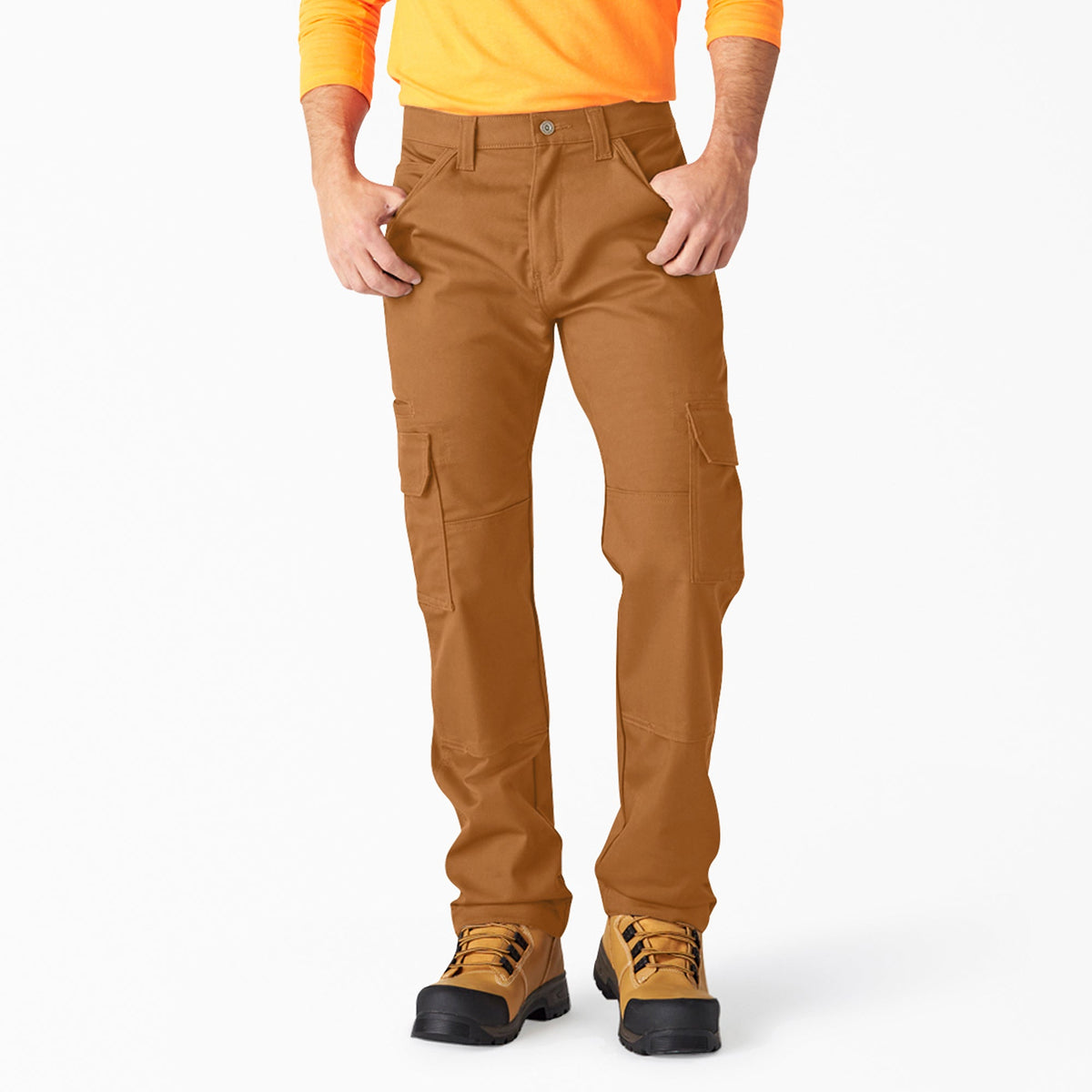 FLEX DuraTech Relaxed Fit Duck Cargo Pants - Dickies Recommended