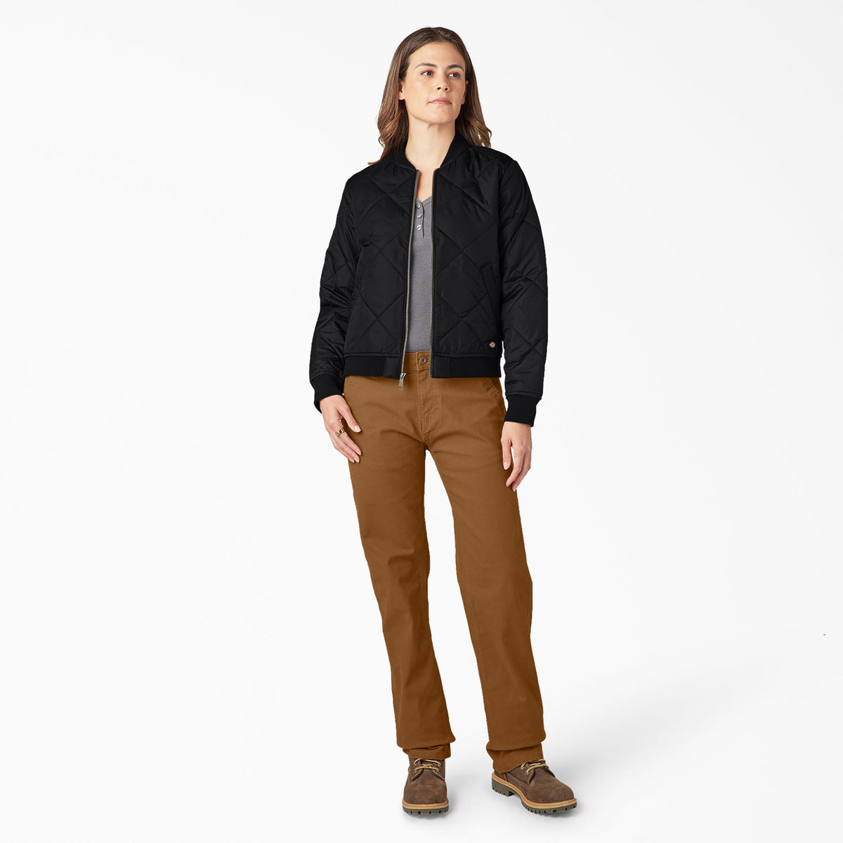 Women's Quilted Bomber Jacket - Dickies Sale