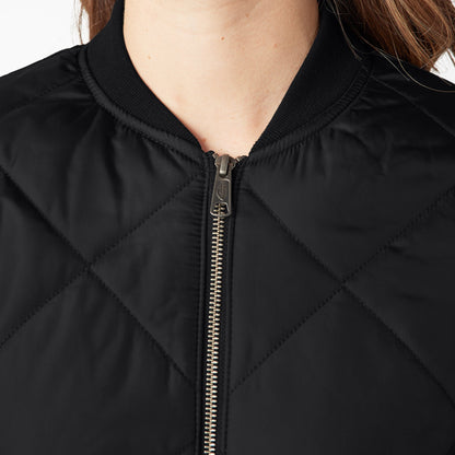 Women's Quilted Bomber Jacket - Dickies Sale