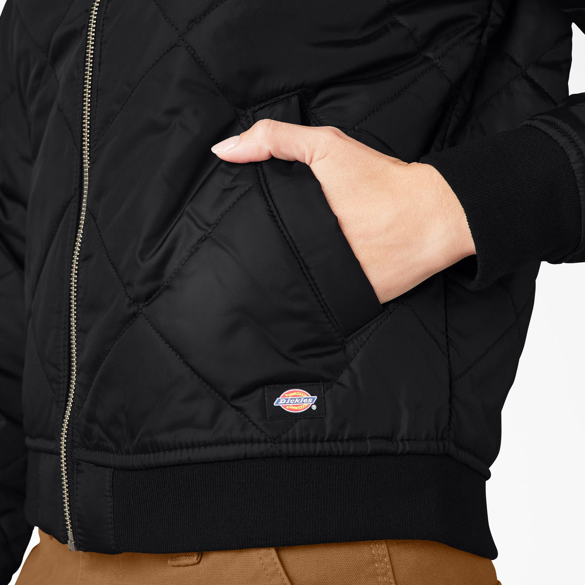 Women's Quilted Bomber Jacket - Dickies Sale