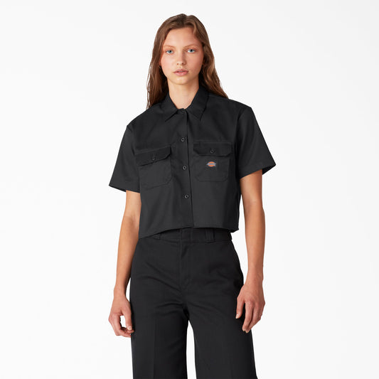 Women's Cropped Work Shirt - Dickies Latest