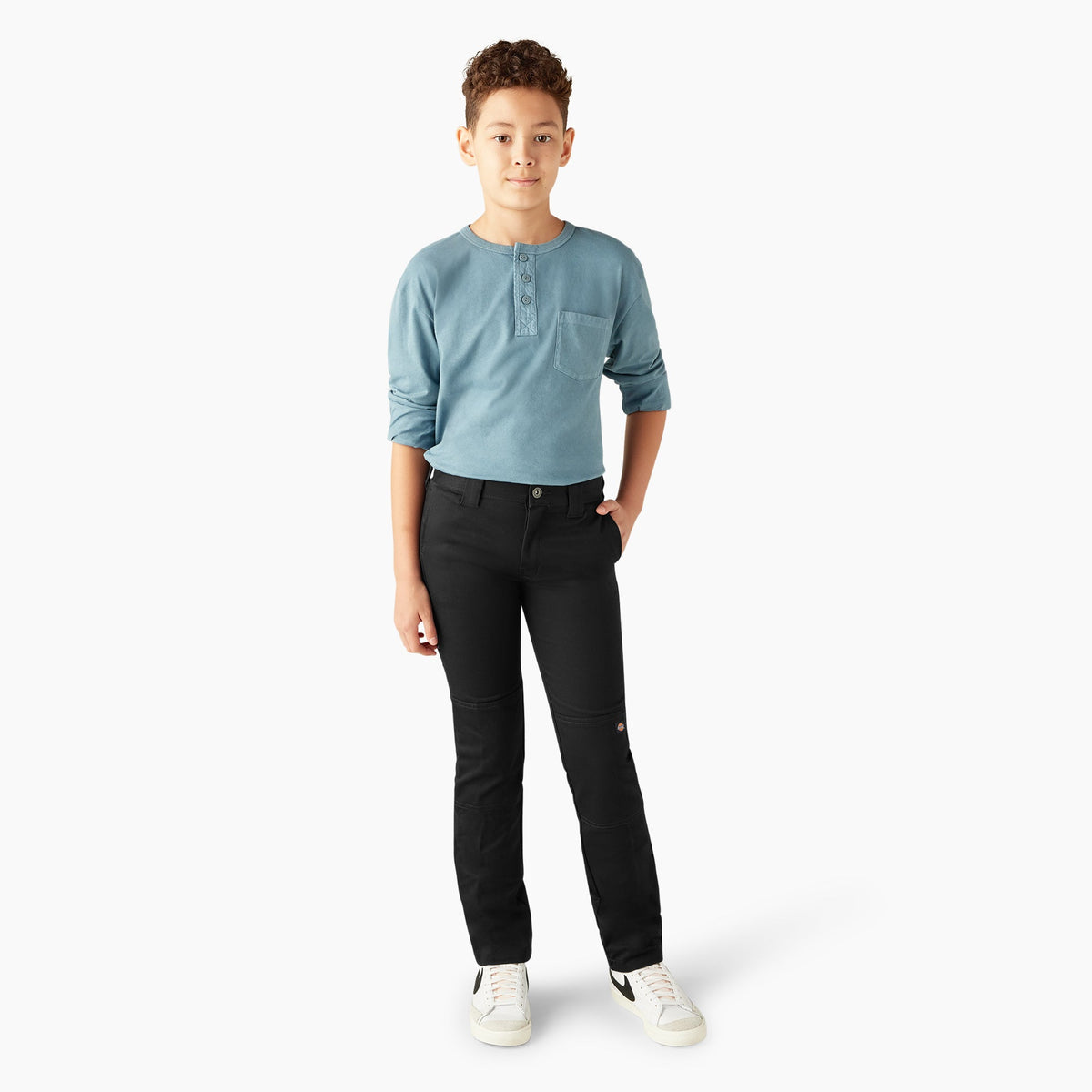 Boys' FLEX Skinny Fit Double Knee Pants, 4-20 - Dickies New