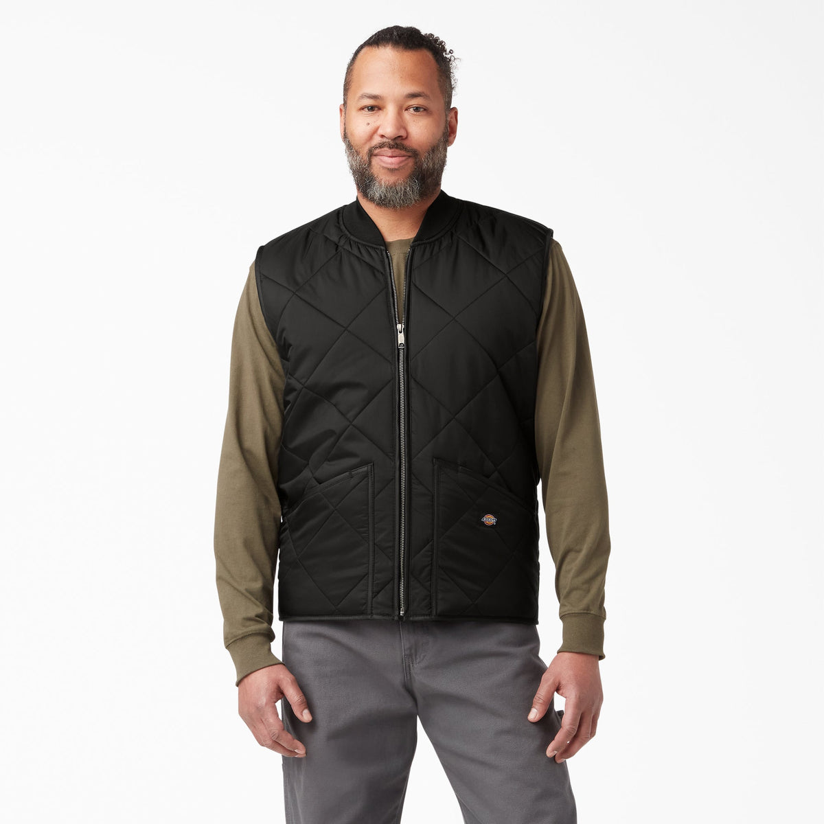 Diamond Quilted Vest - Dickies Discount