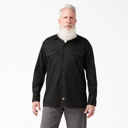 FLEX Relaxed Fit Long Sleeve Work Shirt - Dickies Customer Favorite