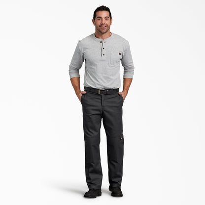 FLEX Regular Fit Double Knee Work Pants - Dickies Best Price