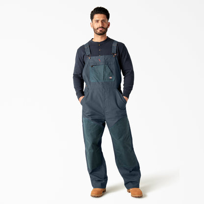 Waxed Canvas Double Front Bib Overalls - Dickies Special Offer