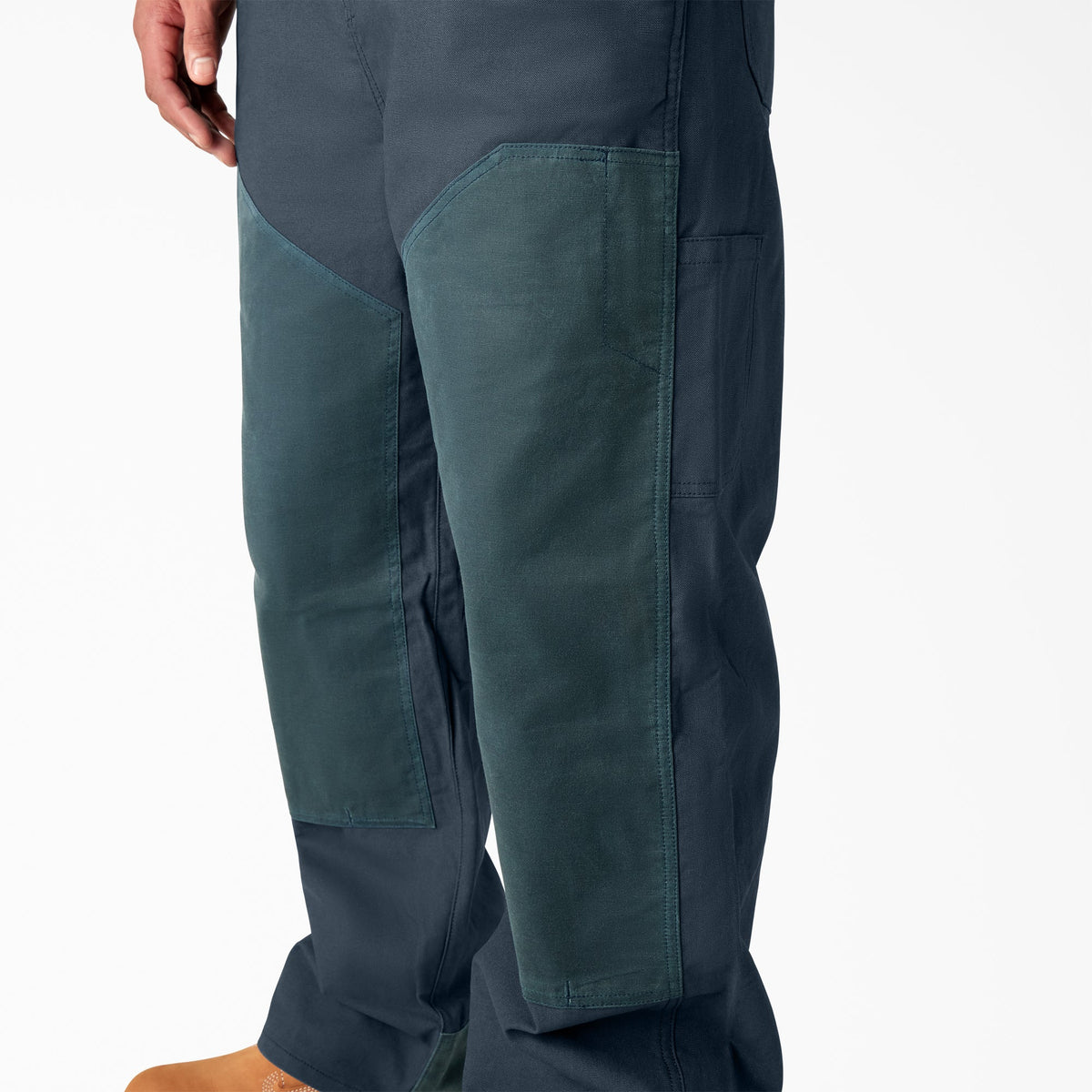 Waxed Canvas Double Front Bib Overalls - Dickies Special Offer