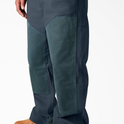Waxed Canvas Double Front Bib Overalls - Dickies Special Offer